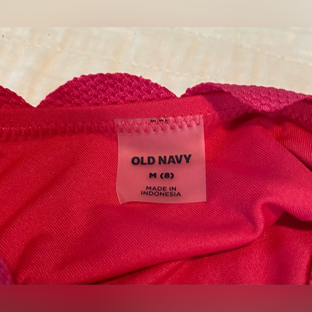 🆕 NWT Old Navy One-Shoulder Swim Set for Girls Size 8 - Picture 8 of 9